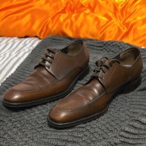 Salvatore Ferragamo Loafers Dress Shoes Size 10 -made In Italy - 800 MSRP!